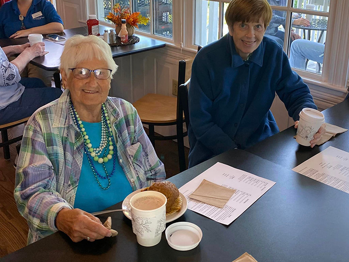 outing getting coffee